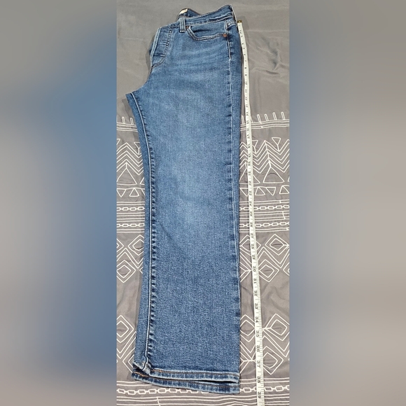 Levis Wedgie Straight High Waisted Jeans Size 29 - Picture 2 of 8